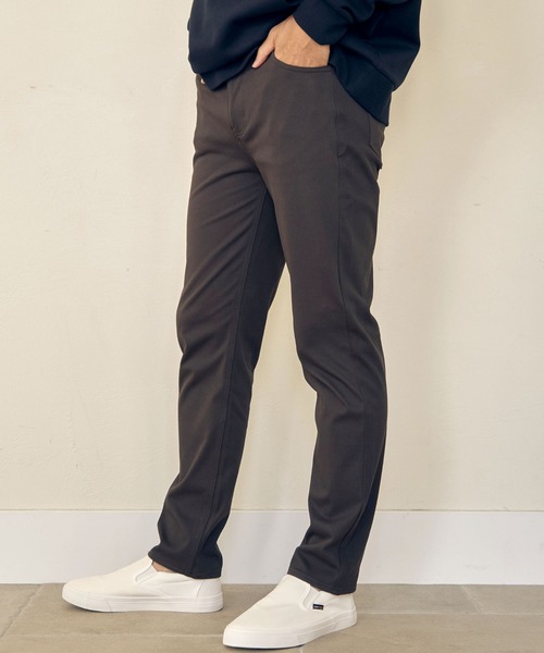 ikka(イッカ)の「GOKU楽パンツ EASY STRETCH 5ポケット(その他パンツ・メンズ・ブラック/グレー/オリーブ/ベージュ/ブラウン/グリーン/アイボリー/チャコール/ブルー/ブルー系その他・S/M/L/XL)」の19枚目の写真