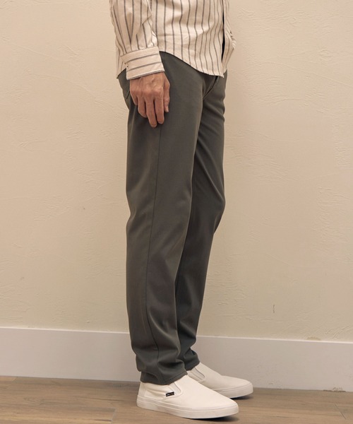 ikka(イッカ)の「GOKU楽パンツ EASY STRETCH 5ポケット(その他パンツ・メンズ・ブラック/グレー/オリーブ/ベージュ/ブラウン/グリーン/アイボリー/チャコール/ブルー/ブルー系その他・S/M/L/XL)」の15枚目の写真