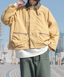 kutir | 襟配色フィールドジャケット(ブルゾン)