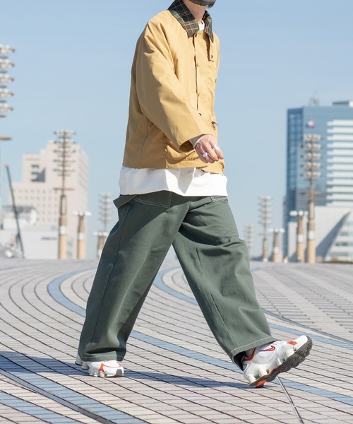 襟配色フィールドジャケット