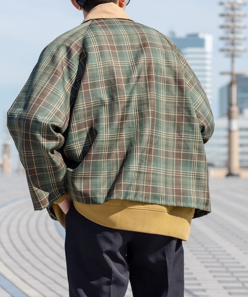 襟配色フィールドジャケット