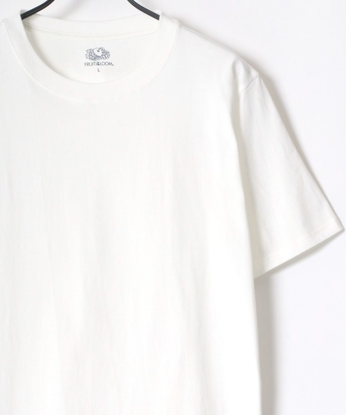 FRUIT OF THE LOOM（フルーツオブザルーム）の「FRUIT OF THE LOOM/フルーツオブザルーム HEAVY WEIGHT/ヘビーウェイト 無地 クルーネック 半袖Tシャツ/1P パックT/レディース メンズ（Tシャツ/カットソー・メンズ・ホワイト/ブラック・S/M/L/XL）」の11枚目の写真