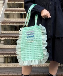 Candy Stripper | GOOD NIGHT FRILL トートバック(トートバッグ)