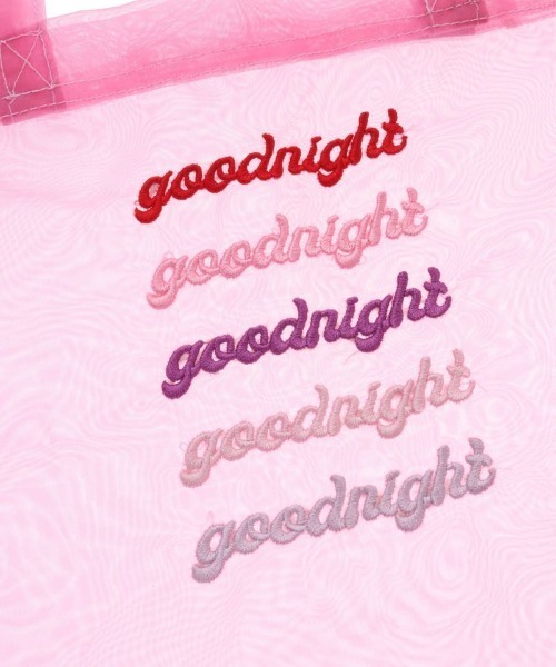Candy Stripper（キャンディストリッパー）の「GOOD NIGHT FRILL トートバック（トートバッグ・レディース・ブラック/ピンク/ミント・FREE）」の5枚目の写真