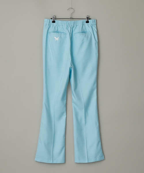 anown(アノン)の「-anown/アノン- 「セットアップ可能」蝶モチーフ刺繍 サイドスリット入りフレアパンツ(スラックス・メンズ・ブラック/ベージュ/サックスブルー/ダークパープル・S/M/L)」の5枚目の写真