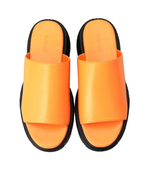 jouetie(ジュエティ)の「スニーカーソールサンダル(サンダル・レディース・ブラック/オレンジ/その他1・M/L)」の8枚目の写真