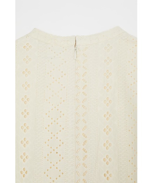 MOUSSY　コットン　ロングワンピース　レース　刺繍　マウジー MOUSSY | LACE LONG ドレス (ワンピース(ロング） ) |SHEL'TTER