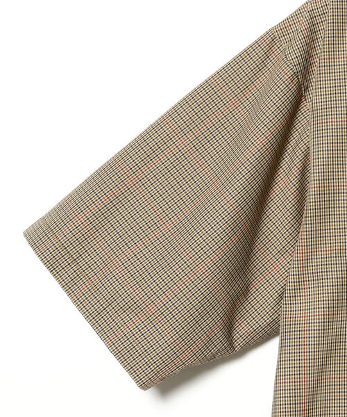 BEAMS（ビームス）の「BEAMS / ツイルチェック イージー ワークシャツ（シャツ/ブラウス・メンズ・ベージュ/その他・SMALL/MEDIUM/LARGE）」の12枚目の写真
