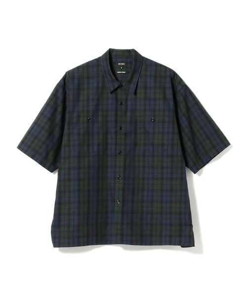 BEAMS（ビームス）の「BEAMS / ツイルチェック イージー ワークシャツ（シャツ/ブラウス・メンズ・ベージュ/その他・SMALL/MEDIUM/LARGE）」の15枚目の写真