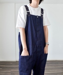 y/m by れぽすけ | ミリタリーサロペット(サロペット/オーバーオール)