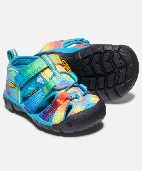 KEEN(キーン)の「SEACAMP II CNX / シーキャンプ ツー シーエヌエックス / キッズ サンダル(サンダル・キッズ・レインボー・14.5cm/13.5cm/11.5cm/12.5cm)」の9枚目の写真