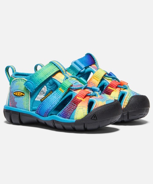 KEEN(キーン)の「SEACAMP II CNX / シーキャンプ ツー シーエヌエックス / キッズ サンダル(サンダル・キッズ・レインボー・14.5cm/13.5cm/11.5cm/12.5cm)」の7枚目の写真