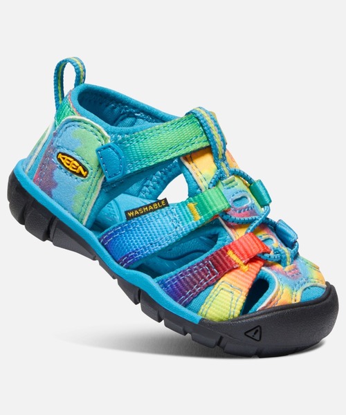 KEEN(キーン)の「SEACAMP II CNX / シーキャンプ ツー シーエヌエックス / キッズ サンダル(サンダル・キッズ・レインボー・14.5cm/13.5cm/11.5cm/12.5cm)」の8枚目の写真