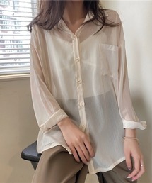 KOR | ゆるふぁシースルーシャツ(シャツ/ブラウス)
