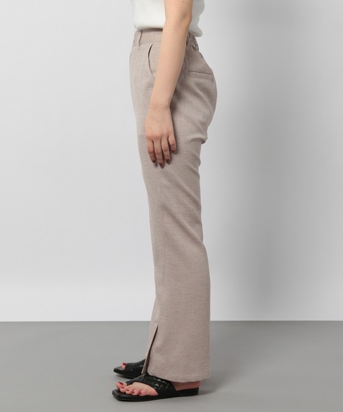 PAGEBOY（ページボーイ）の「リネンライクセットアップスラックス（スラックス・レディース・ベージュ系その他/オリーブ/ブラック・FREE）」の15枚目の写真