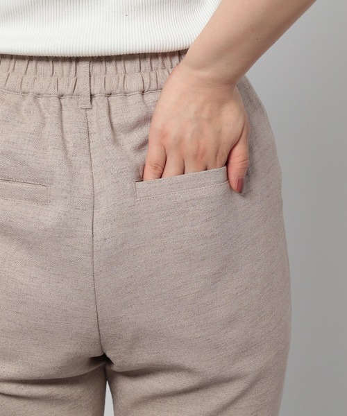 PAGEBOY（ページボーイ）の「リネンライクセットアップスラックス（スラックス・レディース・ベージュ系その他/オリーブ/ブラック・FREE）」の6枚目の写真