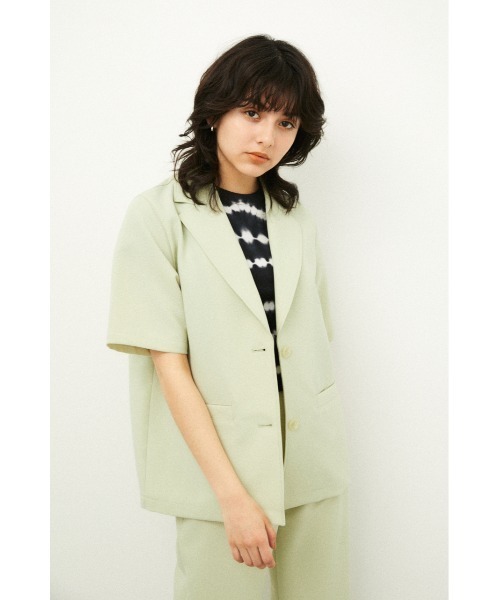 LAGUA GEM(ラグアジェム)の「OVER TAILORED SH(シャツ/ブラウス・レディース・ダークネイビー/ライトイエロー/ベージュ・FREE)」の3枚目の写真