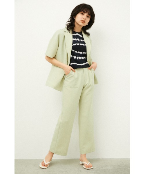 LAGUA GEM(ラグアジェム)の「OVER TAILORED SH(シャツ/ブラウス・レディース・ダークネイビー/ライトイエロー/ベージュ・FREE)」の18枚目の写真