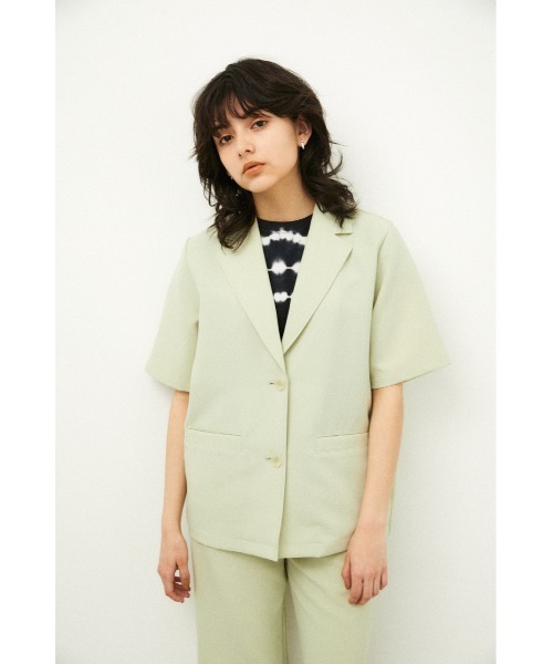 LAGUA GEM(ラグアジェム)の「OVER TAILORED SH(シャツ/ブラウス・レディース・ダークネイビー/ライトイエロー/ベージュ・FREE)」の19枚目の写真