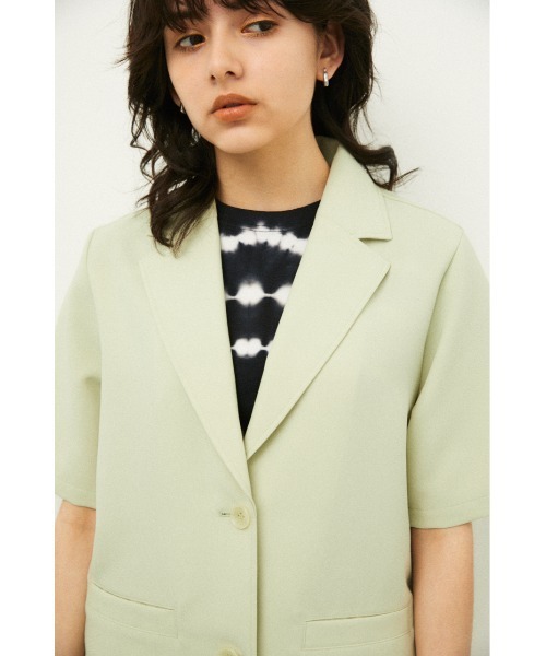 LAGUA GEM(ラグアジェム)の「OVER TAILORED SH(シャツ/ブラウス・レディース・ダークネイビー/ライトイエロー/ベージュ・FREE)」の22枚目の写真