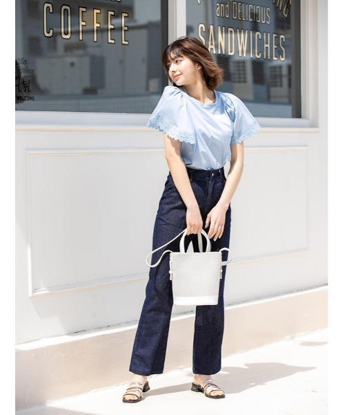 fifth(フィフス)の「【スタイリストプロデュース】クリアローヒールサンダル(サンダル・レディース・ブラウン/ブラック/クリア・25.0cm/22.5cm/23.5cm/23.0cm/24.5cm/24.0cm)」の21枚目の写真