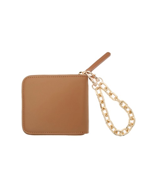 ALEXIA STAM（アリシアスタン）の「Logo Chain Wallet/ロゴチェーンウォレット（財布・レディース・ブラック/アイボリー/キャメル・FREE）」の5枚目の写真