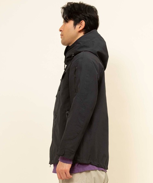 Johnbull(ジョンブル)の「テクノブレンシェルパーカージャケット(マウンテンパーカー・メンズ・ダークカーキ/イエロー/ブルー/ブラック/オリーブ・LARGE/SMALL/MEDIUM)」の7枚目の写真