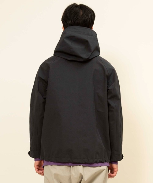 Johnbull(ジョンブル)の「テクノブレンシェルパーカージャケット(マウンテンパーカー・メンズ・ダークカーキ/イエロー/ブルー/ブラック/オリーブ・LARGE/SMALL/MEDIUM)」の8枚目の写真