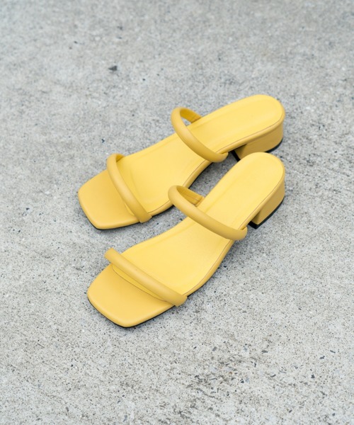 Kastane（カスタネ）の「カラバリ半円紐サンダル（サンダル・レディース・ブラック/イエロー/アイボリー/オレンジ・37/38/36）」の13枚目の写真