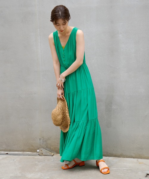 Kastane（カスタネ）の「カラバリ半円紐サンダル（サンダル・レディース・ブラック/イエロー/アイボリー/オレンジ・37/38/36）」の10枚目の写真