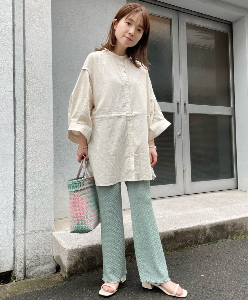 Kastane（カスタネ）の「カラバリ半円紐サンダル（サンダル・レディース・ブラック/イエロー/アイボリー/オレンジ・37/38/36）」の19枚目の写真