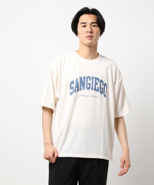 CORISCO(コリスコ)の「カレッジロゴBIGTEE(M1)(Tシャツ/カットソー・メンズ・ホワイト/ブラック/ベージュ/ブラウン/ブルー系その他/レンガ・MEDIUM/LARGE/X-LARGE)」の20枚目の写真