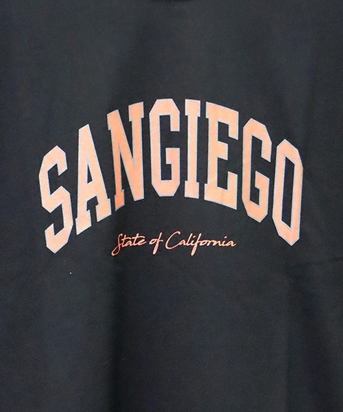 CORISCO(コリスコ)の「カレッジロゴBIGTEE(M1)(Tシャツ/カットソー・メンズ・ホワイト/ブラック/ベージュ/ブラウン/ブルー系その他/レンガ・MEDIUM/LARGE/X-LARGE)」の17枚目の写真