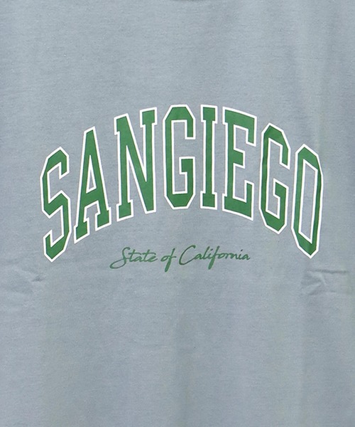 CORISCO(コリスコ)の「カレッジロゴBIGTEE(M1)(Tシャツ/カットソー・メンズ・ホワイト/ブラック/ベージュ/ブラウン/ブルー系その他/レンガ・MEDIUM/LARGE/X-LARGE)」の11枚目の写真