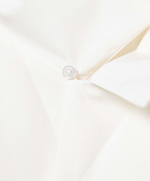 WEGO(ウィゴー)の「WEGO/ファイヤーパターンビックシルエット5分袖シャツ(シャツ/ブラウス・メンズ・ブラック/ホワイト・MEDIUM/LARGE)」の9枚目の写真