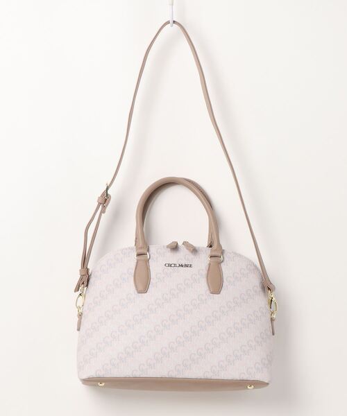CECIL McBEE(セシルマクビー)の「【CECIL McBEE / セシルマクビー】 モノ 2wayハンドバッグ(ハンドバッグ・レディース・ブラック/ホワイト/チョコ・FREE)」の2枚目の写真