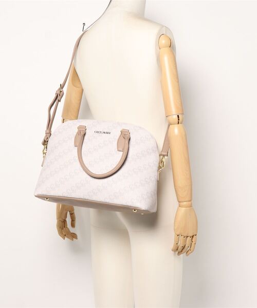 CECIL McBEE(セシルマクビー)の「【CECIL McBEE / セシルマクビー】 モノ 2wayハンドバッグ(ハンドバッグ・レディース・ブラック/ホワイト/チョコ・FREE)」の7枚目の写真