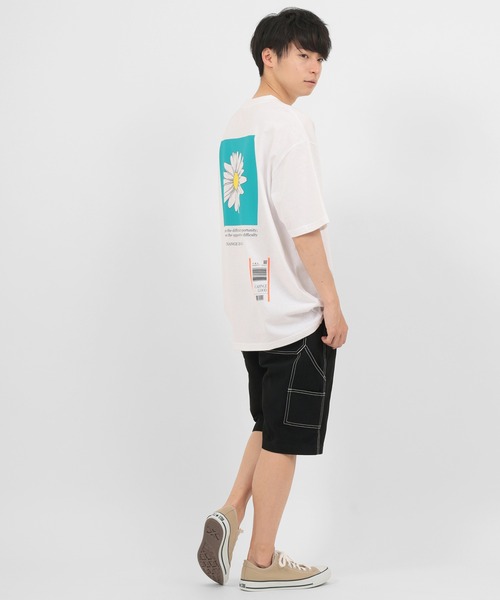 make a ray!(メイク ア レイ!)の「ルーズシルエット ワークペインター ショートパンツ/スケーターショーツ(チノパンツ・メンズ・ブラック/ライトインディゴブルー/キャメル/ストライプ/ワンウォッシュ・M/L)」の16枚目の写真