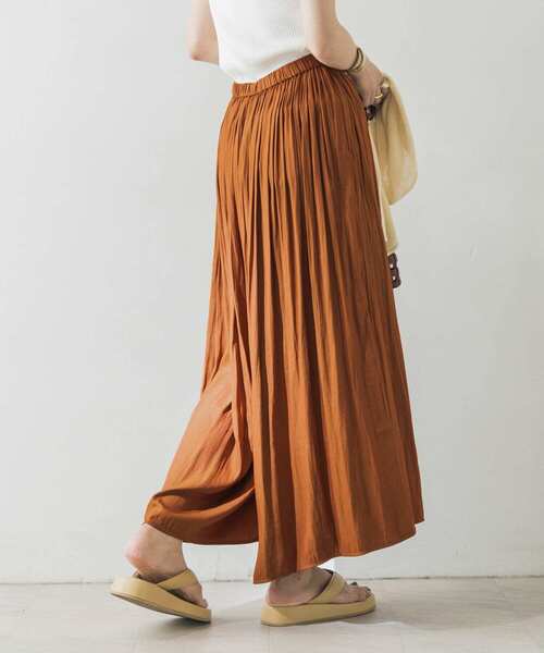 URBAN RESEARCH(アーバンリサーチ)の「ツイルギャザースカーチョ(その他パンツ・レディース・ブラック系その他/ブルー/オレンジ・FREE)」の4枚目の写真