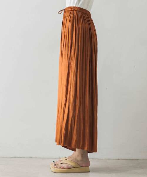 URBAN RESEARCH(アーバンリサーチ)の「ツイルギャザースカーチョ(その他パンツ・レディース・ブラック系その他/ブルー/オレンジ・FREE)」の8枚目の写真