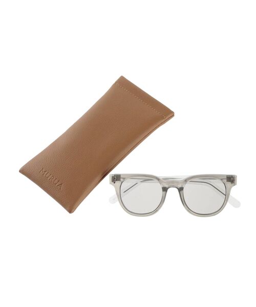 MURUA(ムルーア)の「クリアサングラス(その他雑貨・レディース・グレー・FREE)」の6枚目の写真