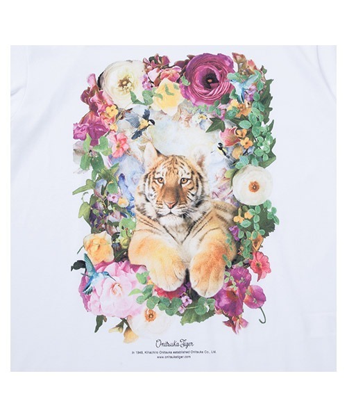 Onitsuka Tiger(オニツカタイガー)の「GRAPHIC TEE(Tシャツ/カットソー・レディース・ホワイト/ベージュ・S/XS/M/L)」の7枚目の写真