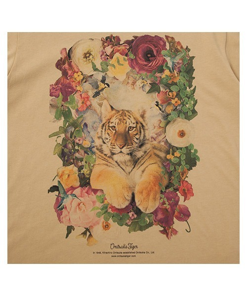 Onitsuka Tiger(オニツカタイガー)の「GRAPHIC TEE(Tシャツ/カットソー・レディース・ホワイト/ベージュ・S/XS/M/L)」の13枚目の写真