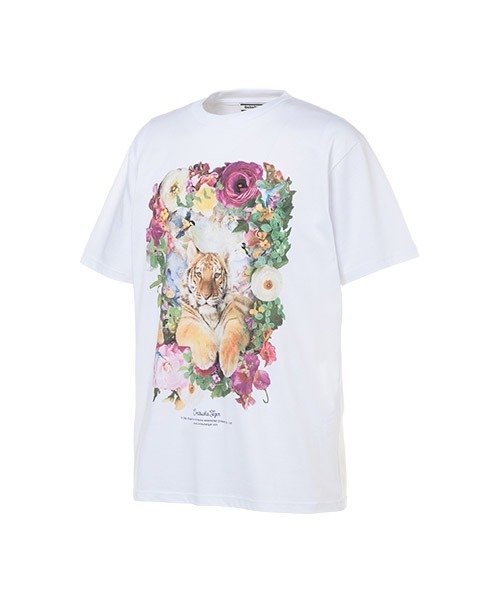 Onitsuka Tiger(オニツカタイガー)の「GRAPHIC TEE(Tシャツ/カットソー・レディース・ホワイト/ベージュ・S/XS/M/L)」の5枚目の写真