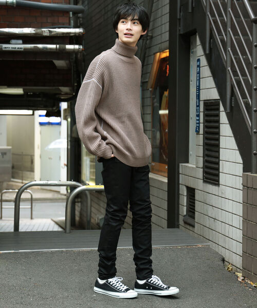 BeAMS DOT（ビームスドット）の「【WEB限定】BeAMS DOT / ストレッチ スキニーパンツ21FW（その他パンツ・メンズ・ブラック・SMALL/MEDIUM/LARGE）」の8枚目の写真