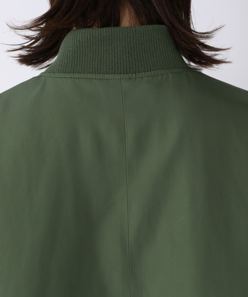 JEANASIS（ジーナシス）の「【WEB限定】2WAY MA-1/215529（MA-1・レディース・カーキ/ブラック/グレイッシュベージュ・FREE）」の11枚目の写真