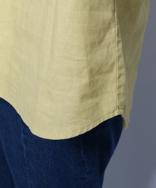 HARE（ハレ）の「ジャガードカフタンシャツ(HARE)（シャツ/ブラウス・メンズ・ブラック/イエロー・FREE）」の13枚目の写真