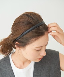 plage | 【TAH/タア】SP ECO LEATHER THINY ヘアバンド◆(カチューシャ)