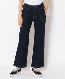 AVIREX | タイプブルー ストレッチデニムフレアーパンツ/ TYPE BLUE STRETCH DENIM FLARE PANT(デニムパンツ)