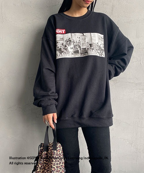 30's~ THE SATURDAY EVENING POST マガジンバッグ